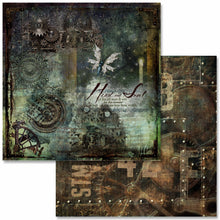 Load image into Gallery viewer, Steampunk Laboratory Scrapbook Collection by Decoupage Queen, 24 Designs