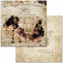 Load image into Gallery viewer, Antique Roses Mini Scrapbook Set Decoupage Queen, 24 Designs