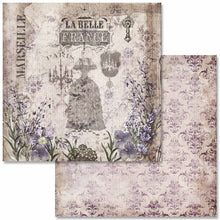 Load image into Gallery viewer, Decoupage Queen Vintage Lavender Mini Scrapbook Set