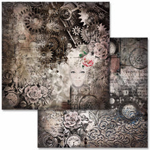Load image into Gallery viewer, Steampunk Laboratory Scrapbook Collection by Decoupage Queen, 24 Designs