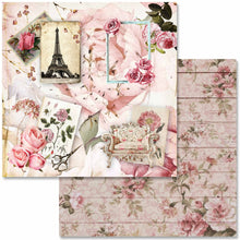 Load image into Gallery viewer, Antique Roses Mini Scrapbook Set, Decoupage Queen, 24 Designs
