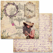 Load image into Gallery viewer, Decoupage Queen Vintage Lavender Mini Scrapbook Set