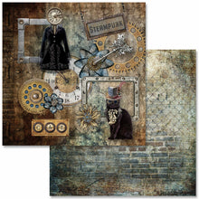 Load image into Gallery viewer, Steampunk Laboratory Scrapbook Collection by Decoupage Queen, 24 Designs
