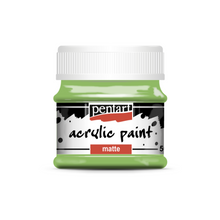 Load image into Gallery viewer, Pentart Acrylic Paint, Matte,Leaf Green