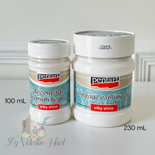 Load image into Gallery viewer, Pentart Decoupage Glue and Varnish, Silky Shine, 100 mL or 230 mL