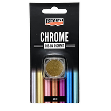 Load image into Gallery viewer, Pentart Rub-On Chrome Effect Pigment, Gold