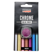 Load image into Gallery viewer, Pentart Rub-On Chrome Effect Pigment, Magenta
