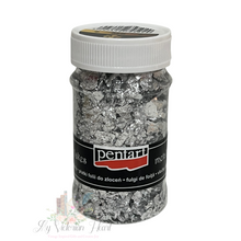 Load image into Gallery viewer, Pentart Metal Flakes, M8, Silver, 1g