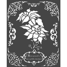 Load image into Gallery viewer, Poinsettia, Winter Tales Stencil by Stamperia, 7.9" x 9.8"