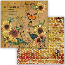 Load image into Gallery viewer, Queen Bee Mini Scrapbook Paper Set by Decoupage Queen