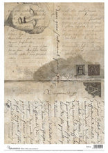 Load image into Gallery viewer, Roman Calligraphy Decoupage Rice Paper by Calambour Italy