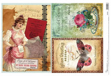 Load image into Gallery viewer, Calambour Italy Three Shabby Scenes Rice Paper