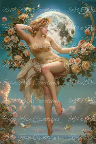 Persephone Rice Paper by Reba Rose Creations