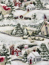 Load image into Gallery viewer, Susan Winget 7+ yds Holiday Inspirations Country Church Christmas Fabric
