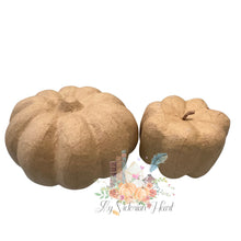 Load image into Gallery viewer, Paper Mache Pumpkin