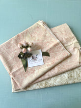 Load image into Gallery viewer, Paris Flea Market Fabric Pink Cream Varied Remnants by 3 Sisters Moda