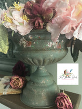 Load image into Gallery viewer, French Style Green Pedestal Urn
