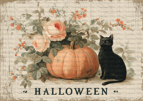 Halloween 2 Rice Paper by Reba Rose Creations