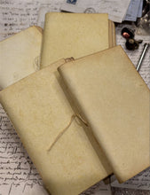 Load image into Gallery viewer, Handmade Aged Paper Notebooks by Monahan Papers