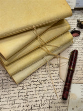 Load image into Gallery viewer, Handmade Aged Paper Notebooks by Monahan Papers