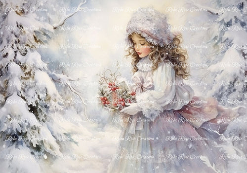 A Gift For You Rice Paper by Reba Rose Creations