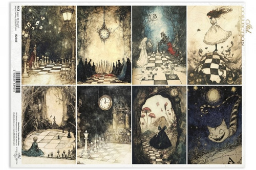 Alice's Magic Chess Games Rice Paper by ITD Collection