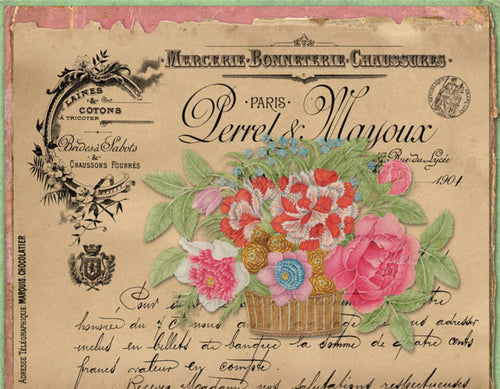Mercerie Fleurs by Monahan Papers BOT147