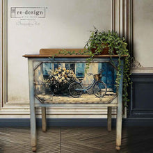 Load image into Gallery viewer, Bike Break Decoupage Tissue Paper Pack by Redesign with Prima