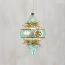 Load image into Gallery viewer, Blue Pendant Glass Ornament