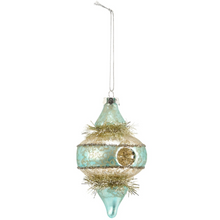 Load image into Gallery viewer, Blue Pendant Glass Ornament