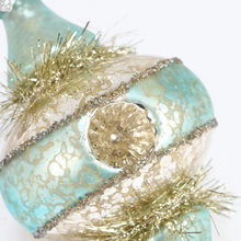 Load image into Gallery viewer, Blue Pendant Glass Ornament