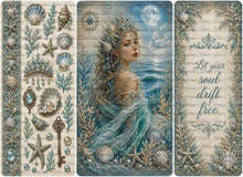 Load image into Gallery viewer, Let Your Soul Drift - Bottle Panels Rice Paper by Reba Rose Creations