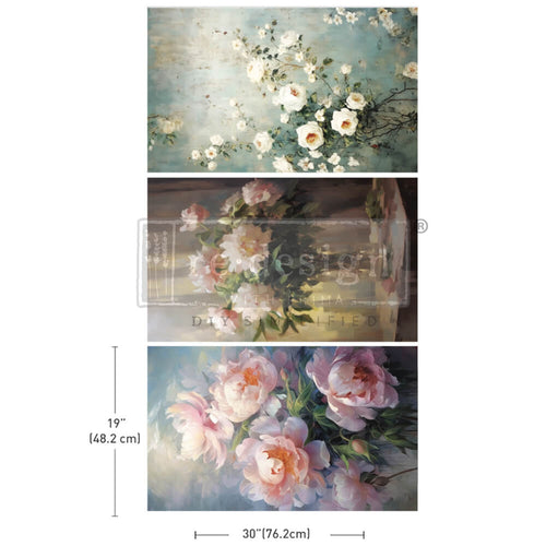 Bountiful Beauty Decoupage Tissue Paper Pack by Redesign with Prima