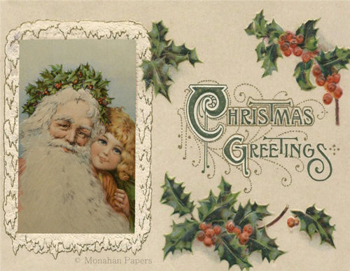 Christmas Greetings by Monahan Papers