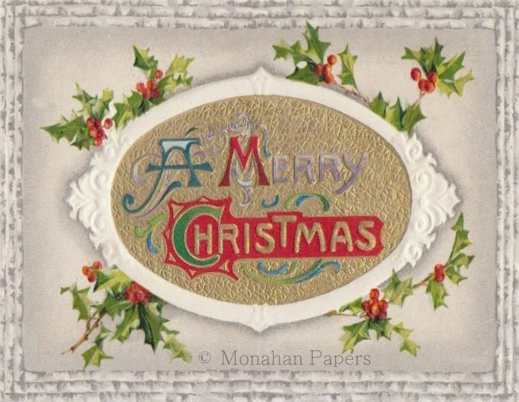 A Merry Christmas by Monahan Papers