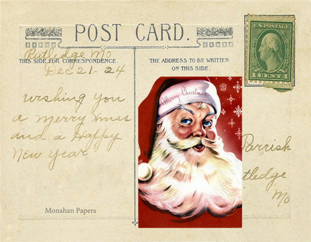 Wishing You A Merry Christmas Claus by Monahan Papers