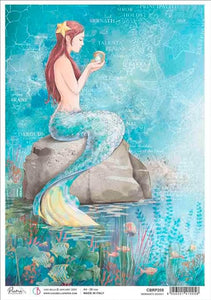 Mermaid's Secret Rice Paper by Ciao Bella