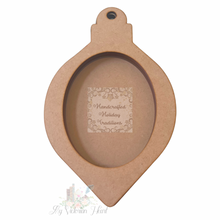 Load image into Gallery viewer, Handcrafted Holiday Traditions MDF Oval Shaker Ornament