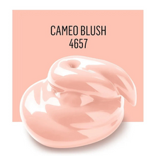 Load image into Gallery viewer, Pink blush with a swatch on a peach background