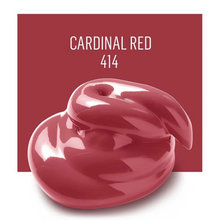 Load image into Gallery viewer, Cardinal Red 414 color swatch with a glossy red object on a matching background