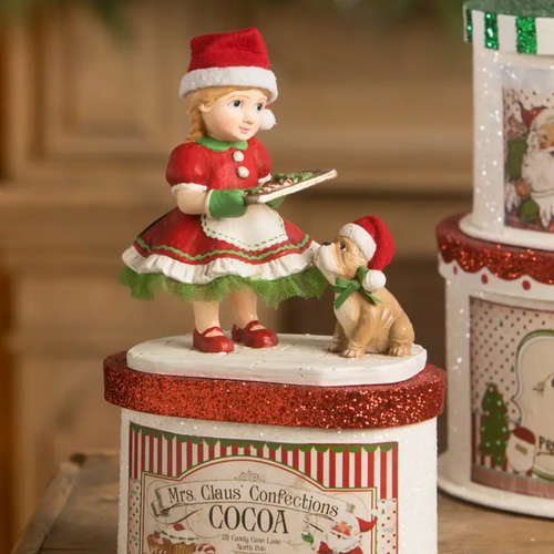 Bethany Lowe Designs Christmas Cookie Caroline decor