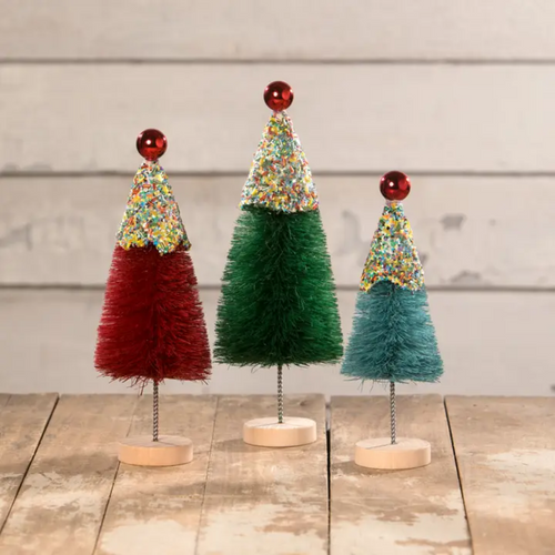 Christmas Cupcake Trees by Bethany Lowe Designs, set of 3