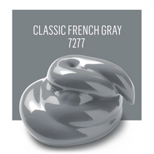 Load image into Gallery viewer, Gray swatch with 'Classic French Gray 7277' text on a gray background