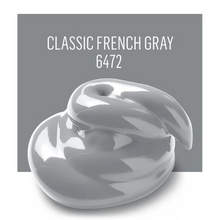 Load image into Gallery viewer, Gray swatch with 'Classic French Gray 6472' text on a gray background