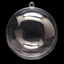 Load image into Gallery viewer, Clear Plastic Ball Ornaments