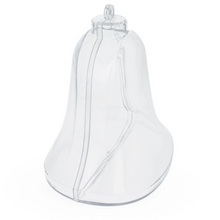 Load image into Gallery viewer, Clear Plastic Bell Ornaments