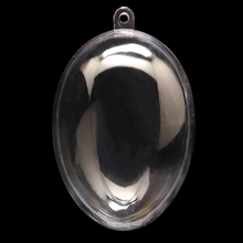 Load image into Gallery viewer, Clear Plastic Egg Ornaments