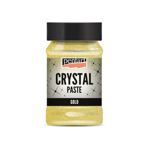 Pentart Crystal Paste, 100 mL Gold