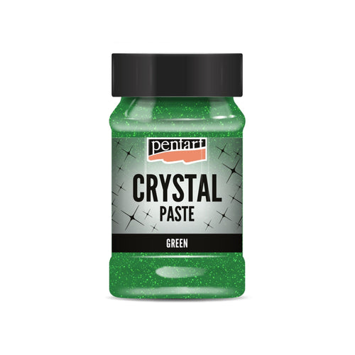 Pentart Crystal Paste, 100 mL Green