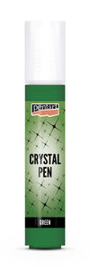 Pentart Crystal Pen, 30 mL Green